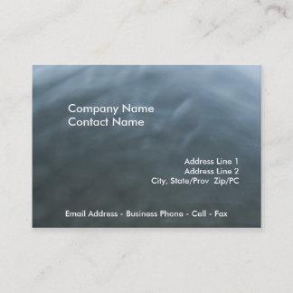 Metallic Waves Inverted card template