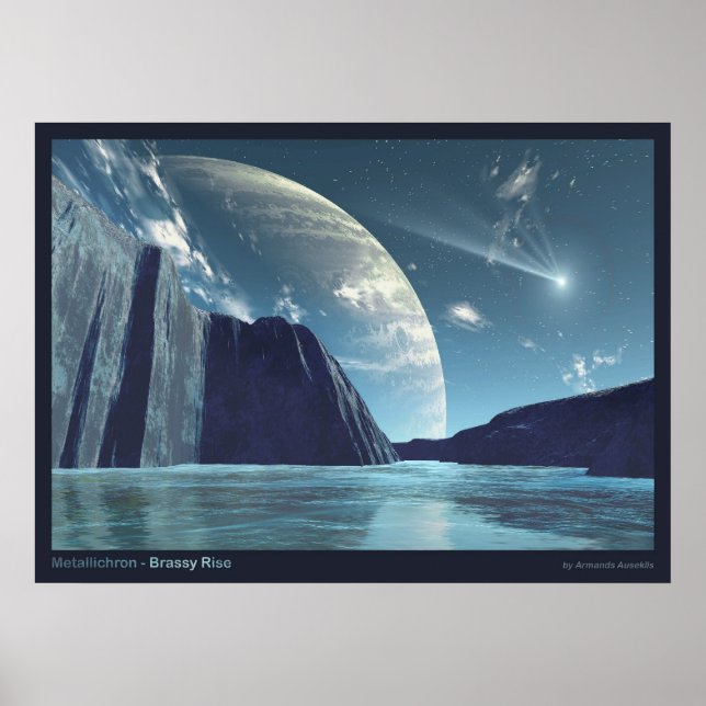 Metallichron - Brassy Rise Poster (Front)
