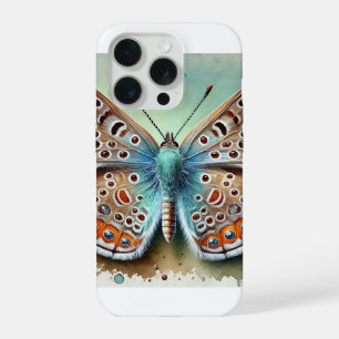 Metalmarks butterfly 040924IREF236 - Watercolor iPhone 15 Pro Case