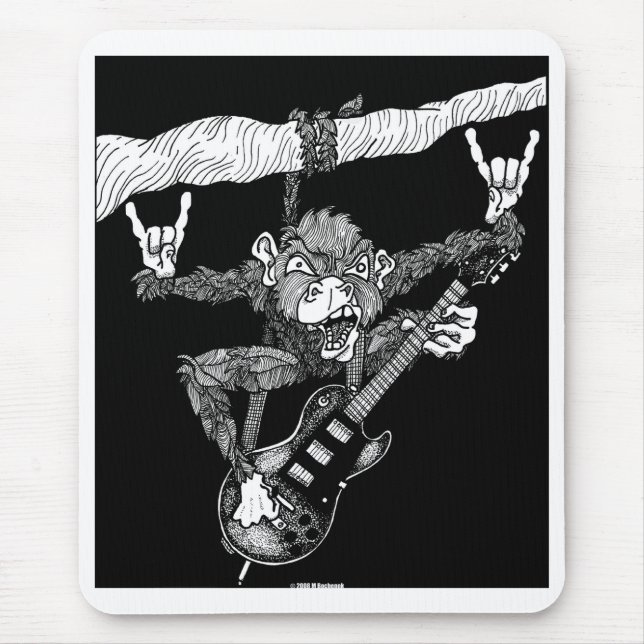 metalmonkey2 mouse pad (Front)