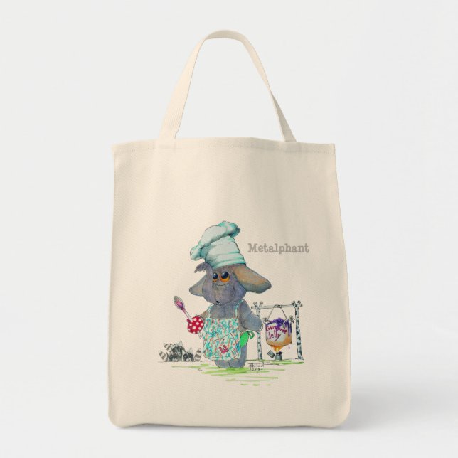 Metalphant Chef Tote Bags - Various Styles (Front)