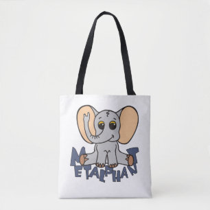 Metalphant Elephant Tote or Cross-Body Bag