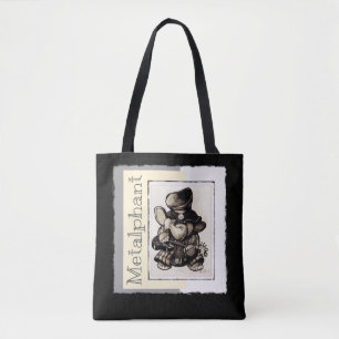 Metalphant Metal Tote or Cross-Body Bag