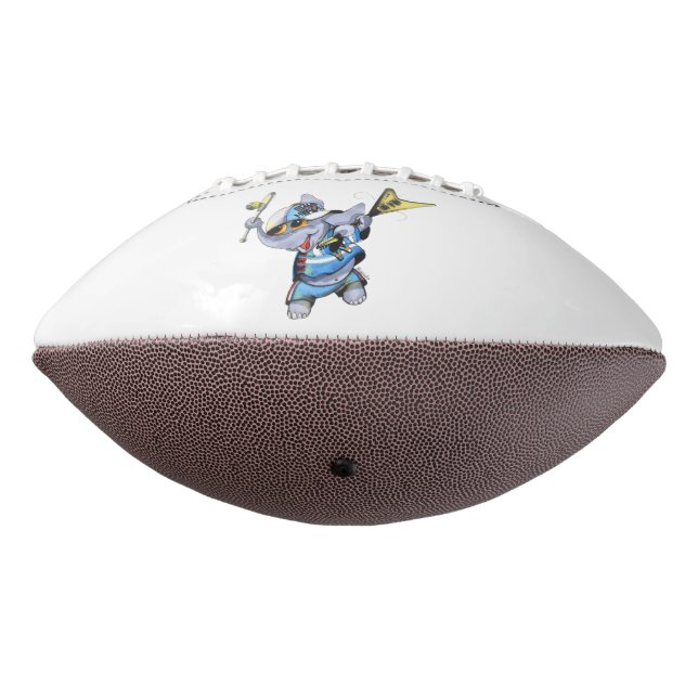 Metalphant Sports Mini or Regular Sized Football (Rotated 270)