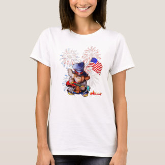 Metalphant USA Flag Women's T-shirt