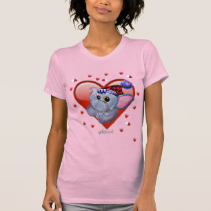Metalphant Valentine Women's Slim Fit T-shirt