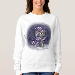 Metalphant Wilbur in Winter Women's Sweatshirt