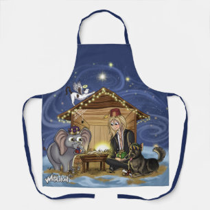 Metalphant Wilbur's True Meaning of Christmas  Apron