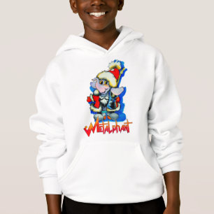 Metalphant Winter Holiday Kid's Hoodie