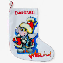 Metalphant Winter Holiday Stocking