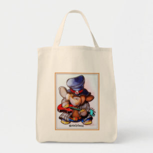 Metalphant with Guitar Tote Bags - Various Styles
