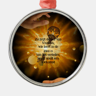 Metals ornament with Vishnuh's leather