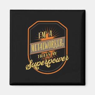 Metalworker Metalworking Magnet