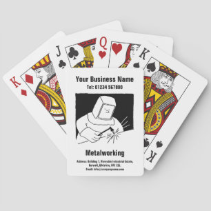 Metalworking, Welding, or Blacksmith Playing Cards