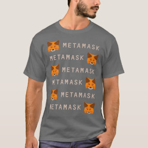 MetaMask FoDeFi Crypto Wallet for Ethereum & Pulse T-Shirt