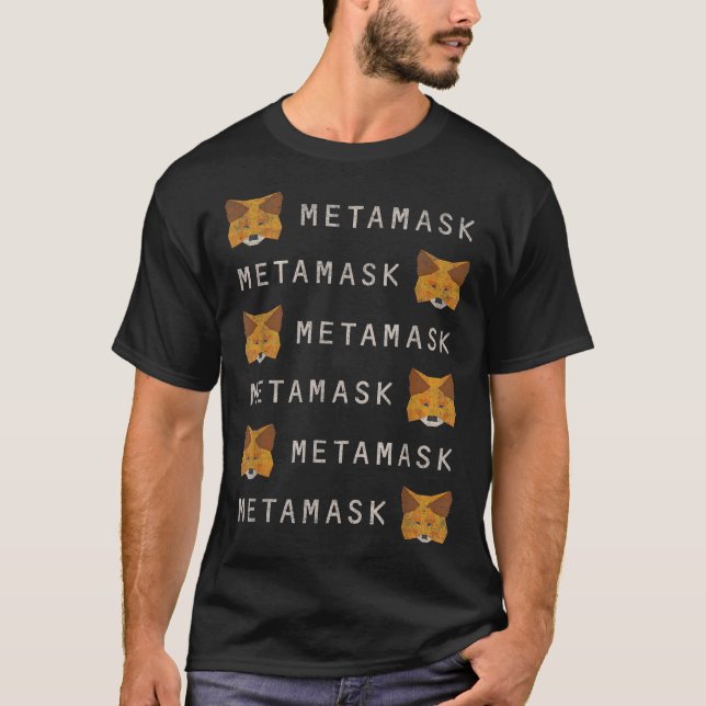 MetaMask Fox - DeFi Crypto Wallet for PulseChain & T-Shirt (Front)