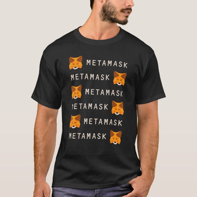 Metamask Fox  Secure Ethereum And Pulsechain Altco T-Shirt (Front)