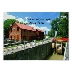 Metamora Indiana Feed Mill Photo Print