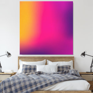 Metamorphosis 3 Vivid Bliss  Canvas Print