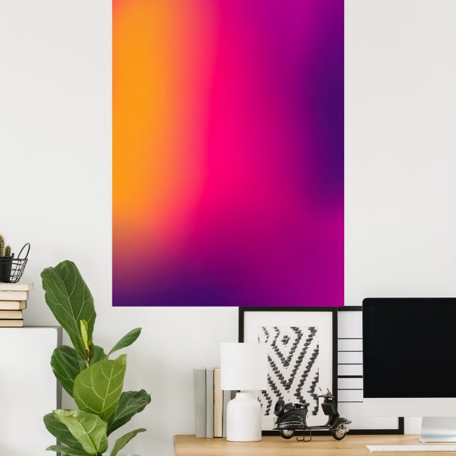 Metamorphosis 3 Vivid Bliss  Poster (Home Office)