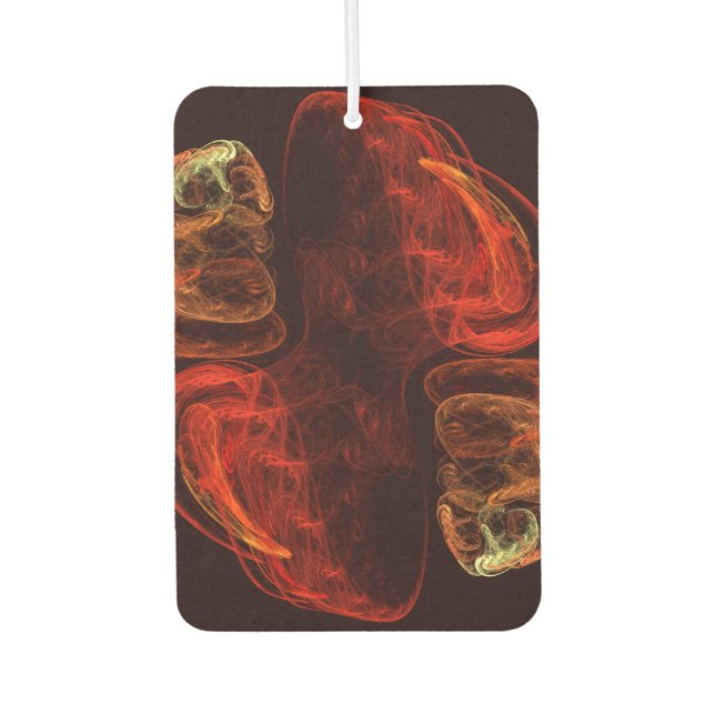 Metamorphosis Abstract Art Car Air Freshener (Front)