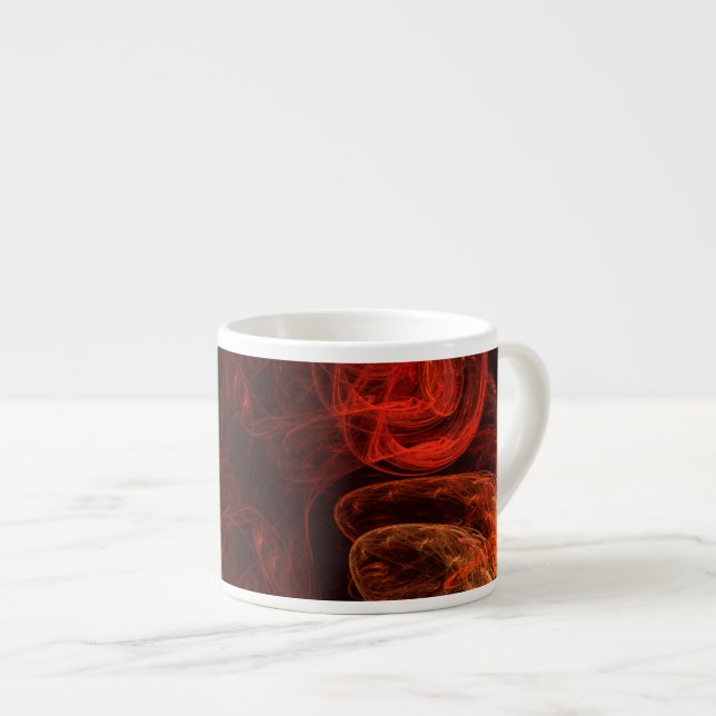 Metamorphosis Abstract Art Espresso Mug (Front Right)