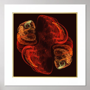 Metamorphosis Abstract Art Foil Prints