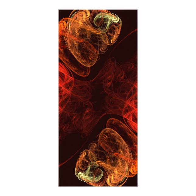 Metamorphosis Abstract Art Rack Card (Front)