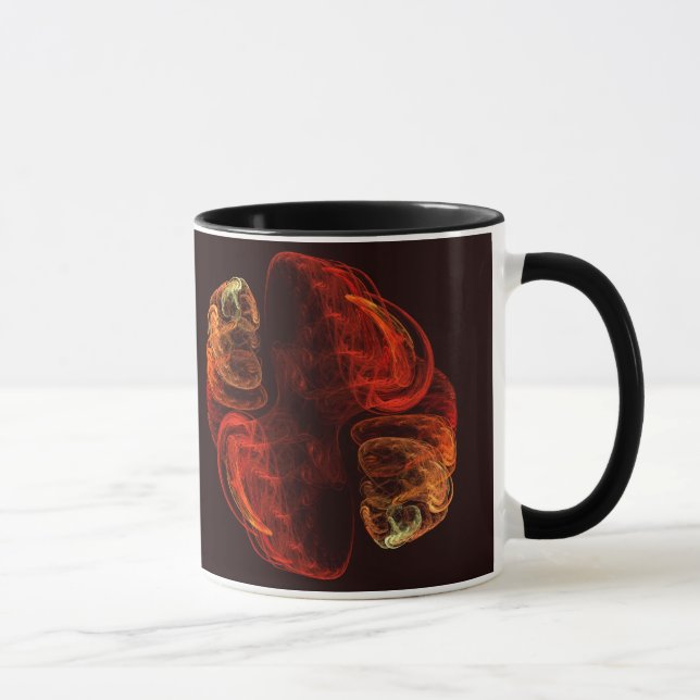Metamorphosis Abstract Coffee Mug (Right)