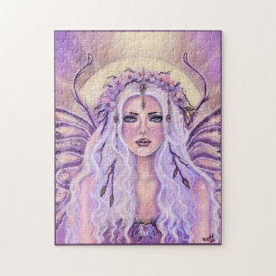 Metamorphosis butterfly fairy By Renee Lavoie  Jigsaw Puzzle