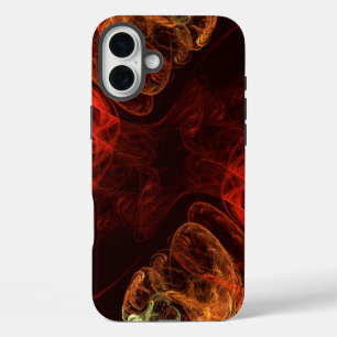 Metamorphosis Energy Modern Abstract Fractal Art iPhone 16 Plus Case