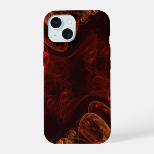Metamorphosis Energy Modern Abstract Fractal Art iPhone 15 Case