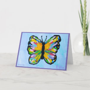 Metamorphosis - Kids Art for CHOC Thank You Card