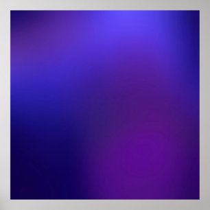 Metamorphosis Purple Blue Elegance 2 Poster