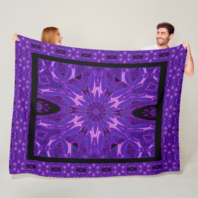 Metamorphosis Rose 3 Fleece Blanket (In Situ)