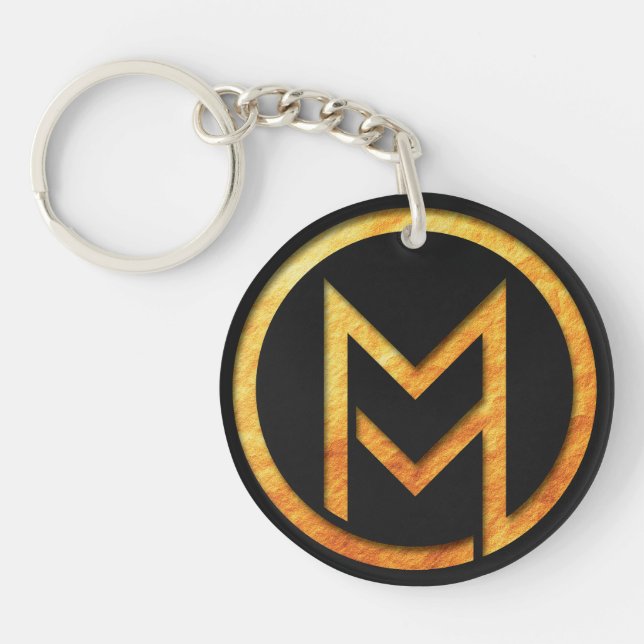 MetaMovie Logo Keychain (Front)