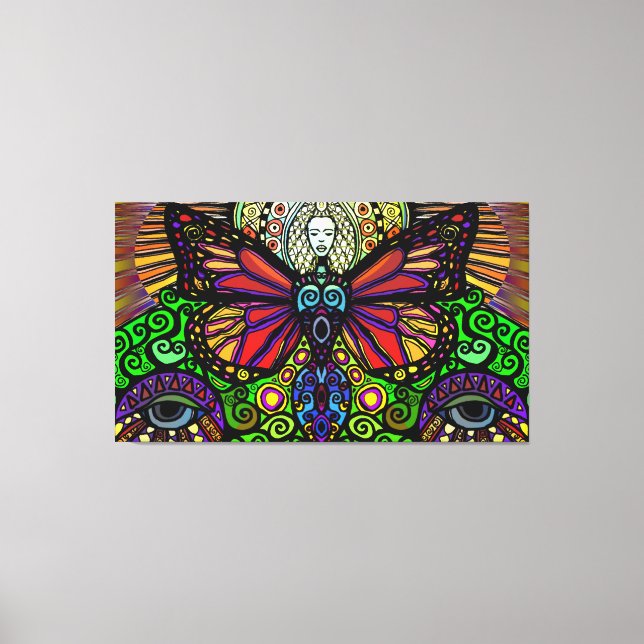 Metanoia (Print on Canvas) by Nathan Jalani Taylor Canvas Print (Front)