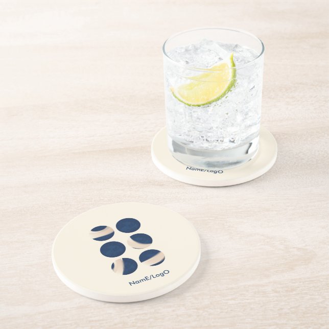 metaphor_10_relations_1 sandstone coaster (Side)