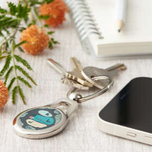 metaphor_17_a girl in the tarn metal key ring