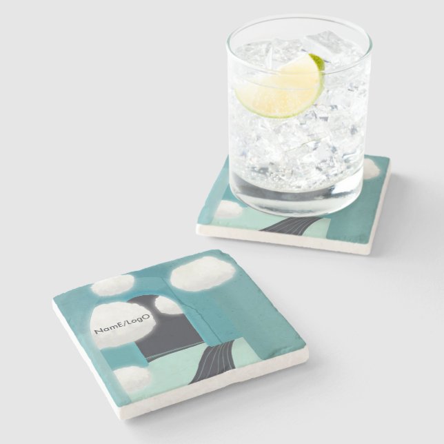 metaphor_19_one midsummer_2 stone coaster (Side)