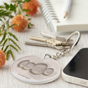 metaphor_1_inner peace acrylic keychain