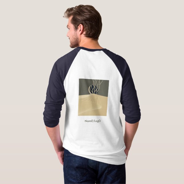 metaphor_20_a moonlit hill_1 t-shirt (Back Full)