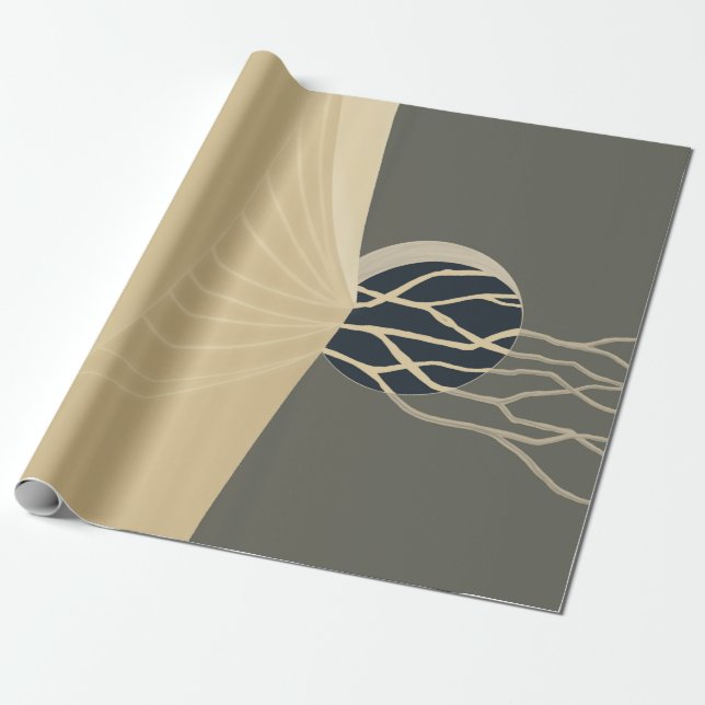 metaphor_20_a moonlit hill_1 wrapping paper (Unrolled)