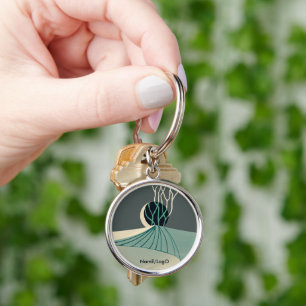 metaphor_21_a moonlit hill_2 key ring