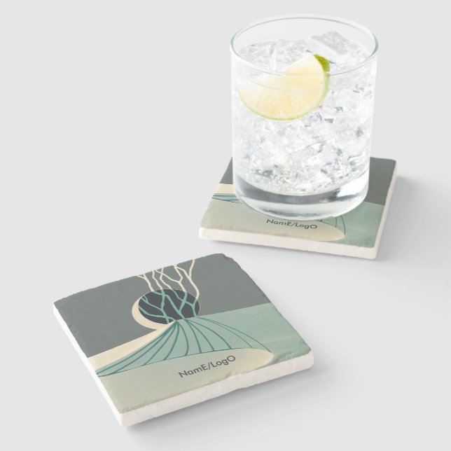 metaphor_21_a moonlit hill_2 stone coaster (Side)