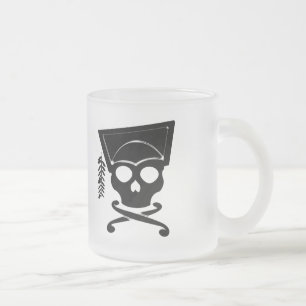 Metaphor #2 frosted glass coffee mug