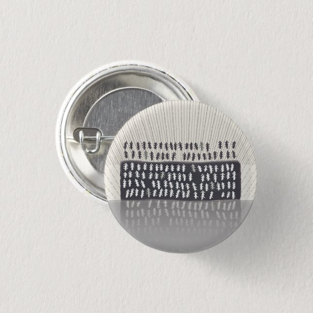 metaphor_2_reflection 3 cm round badge (Front & Back)