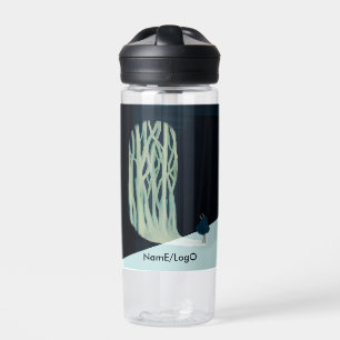 metaphor_7_a girl in the woods water bottle