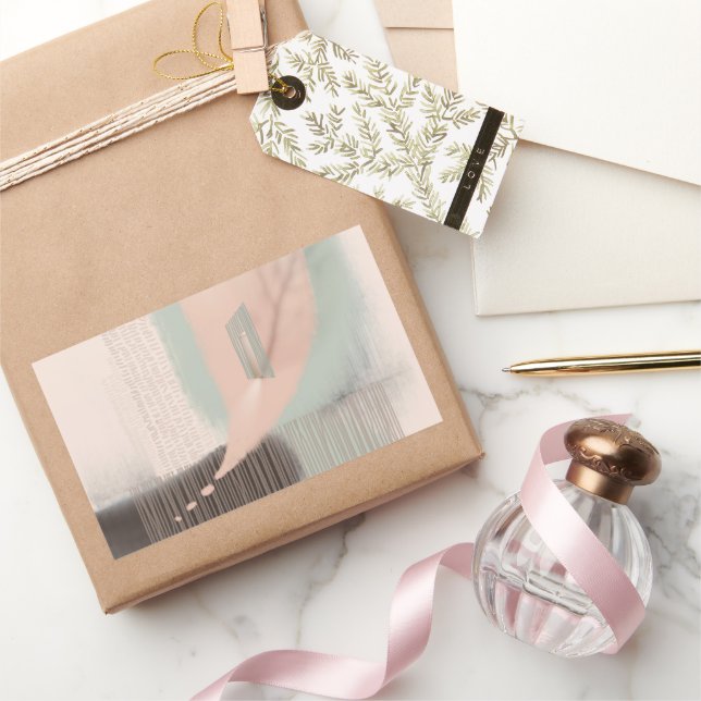 metaphor_8_goinghome rectangular sticker (Gifting)