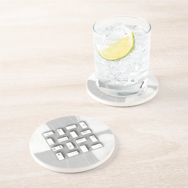 metaphor_9_hide and seek sandstone coaster (Side)